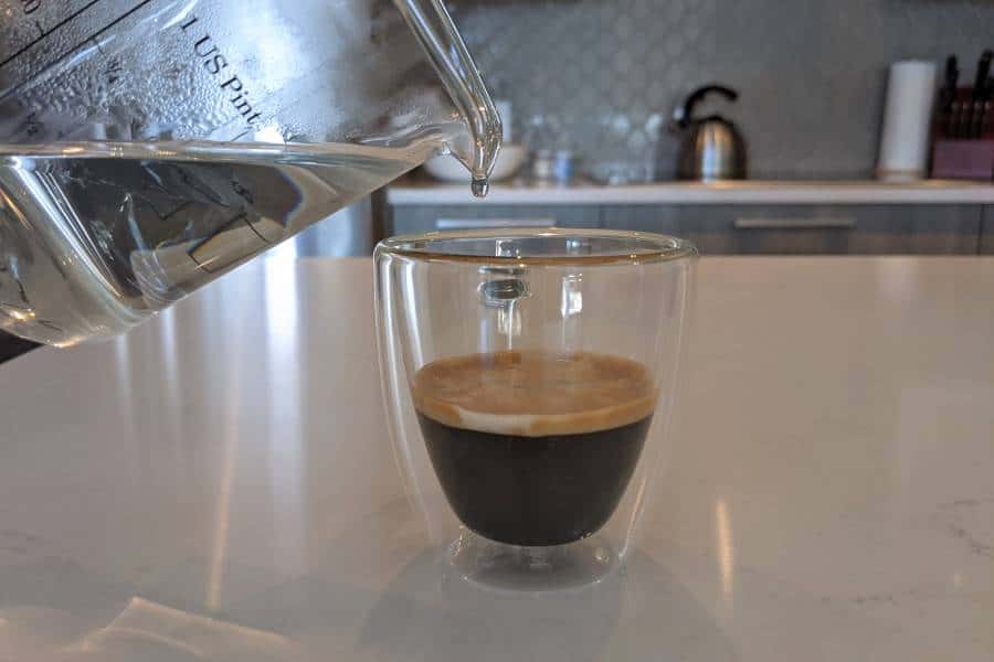 How to Make an Americano