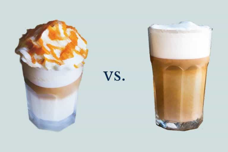 Frappuccino vs Cappuccino