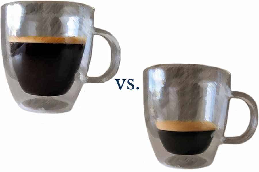 Lungo vs Espresso