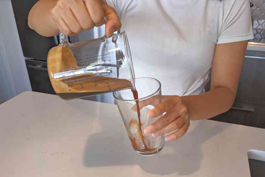 Iced Coffee Making