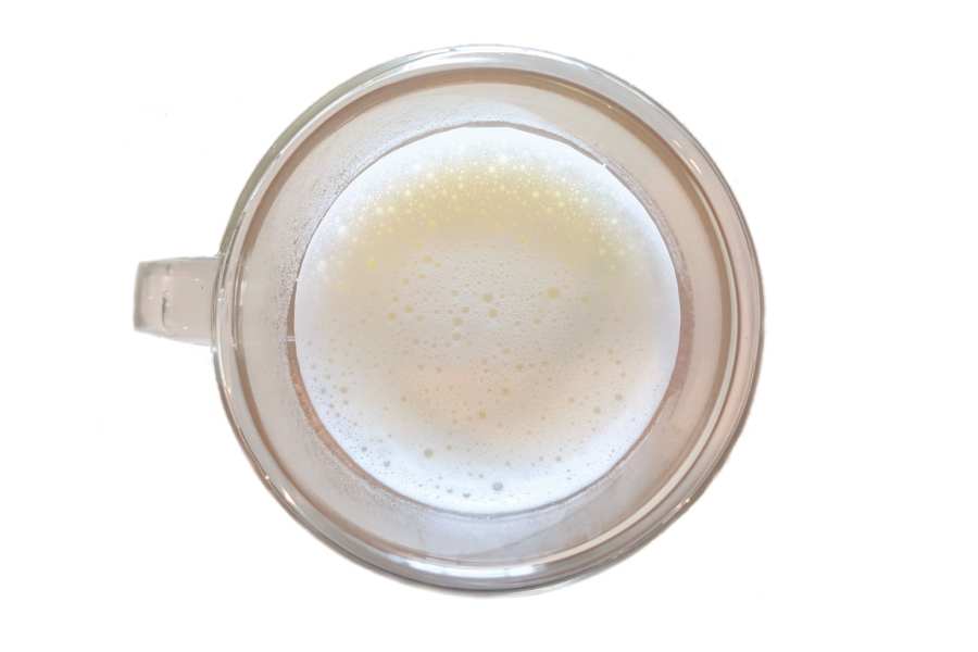 Steamed Milk From Top
