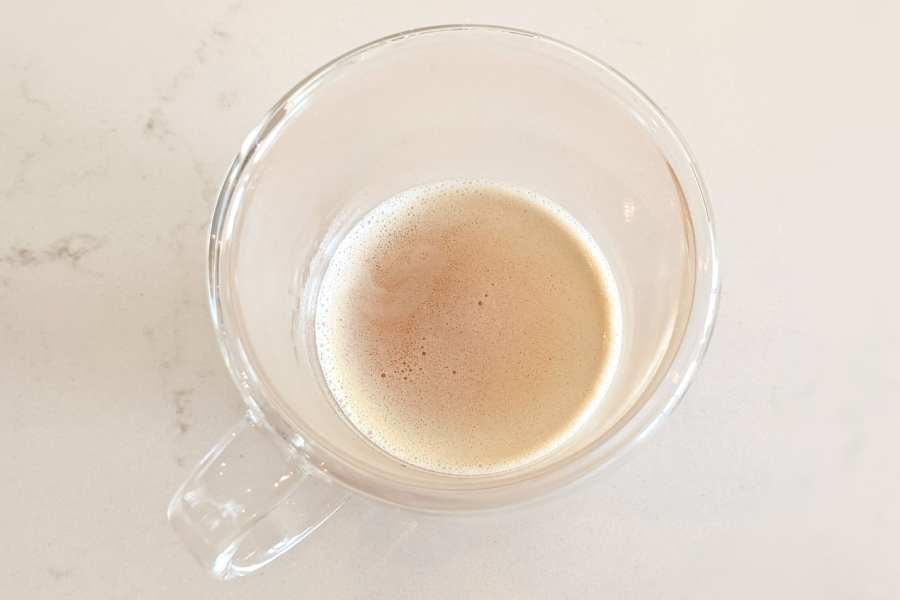 White Coffee from Top