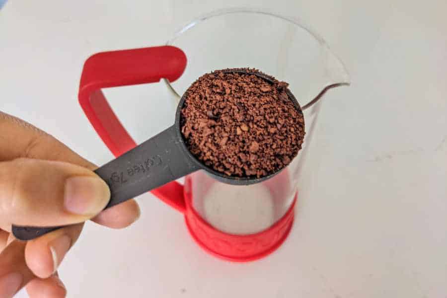 Cacao Nibs Into Bodum