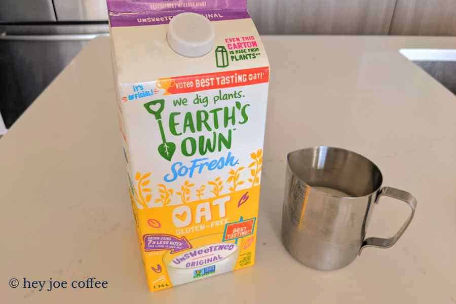 Oat Milk Frothing