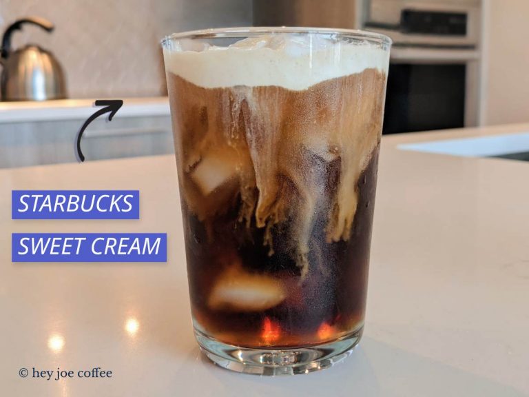 What Is Sweet Cream At Starbucks