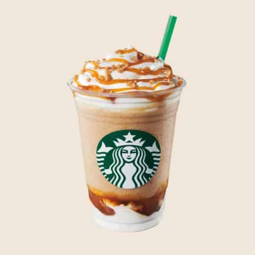 Caramel Ribbon Crunch Crème Frappuccino