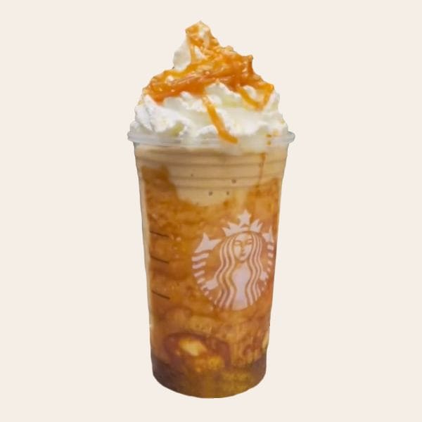 Caramel Ribbon Crunch Frappuccino