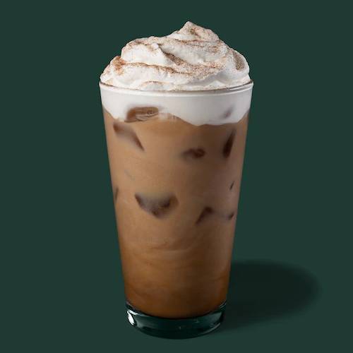 Best Starbucks Cold Drinks - Iced Cinnamon Dolce Latte
