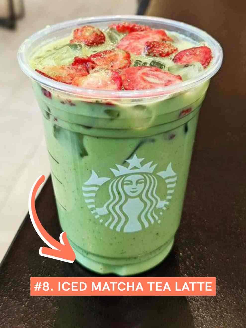 Iced Matcha Tea Latte