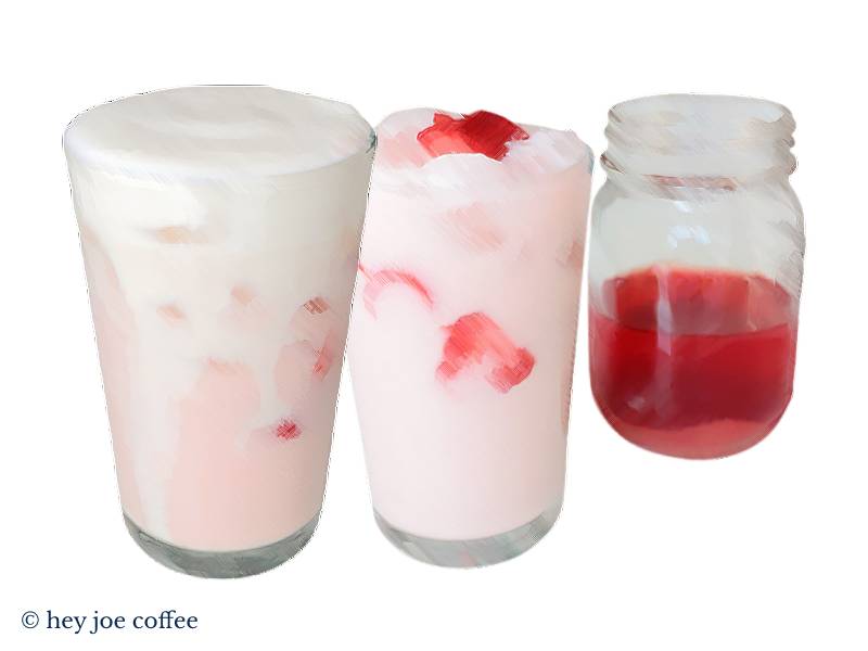 Pink Cold Cream Foam Valentine's Day Coffees, Hot or Cold! - Simply  Taralynn