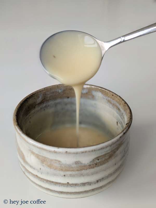 sweetened condensed milk