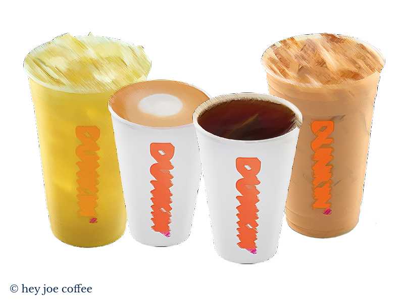 Healthy Dunkin Donuts Drinks