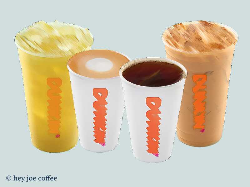 Healthy Dunkin Donuts Drinks