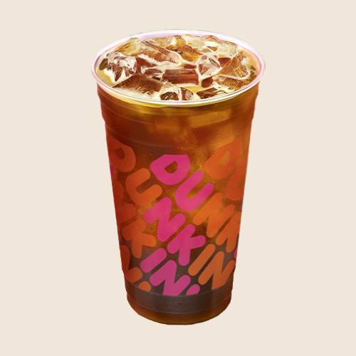 low calorie dunkin donuts coffee iced