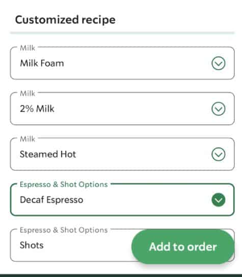Order Drink (App)