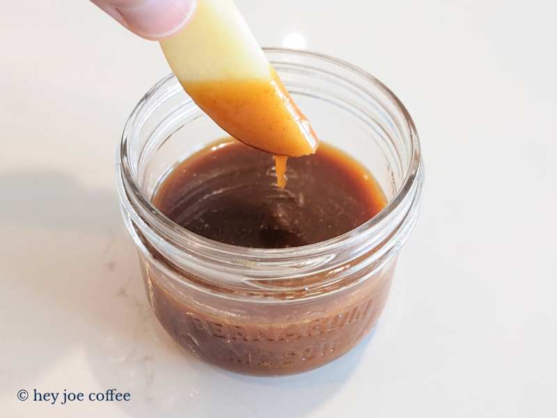 Homemade Dark Caramel Sauce