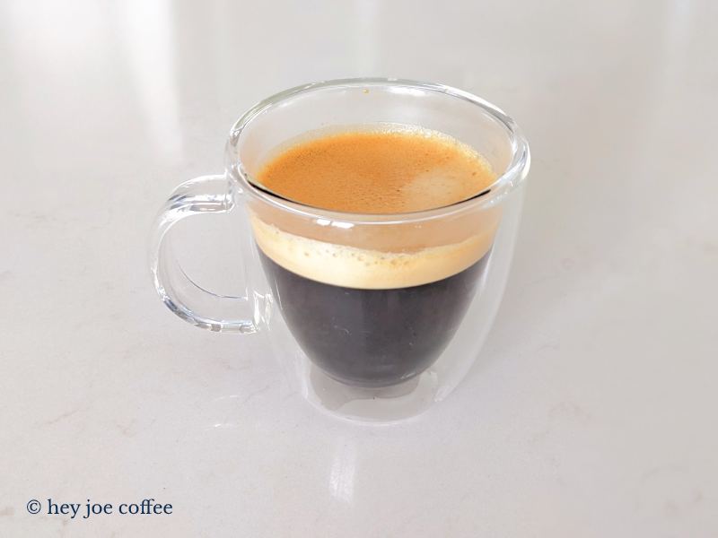 Espresso In Glass Cup