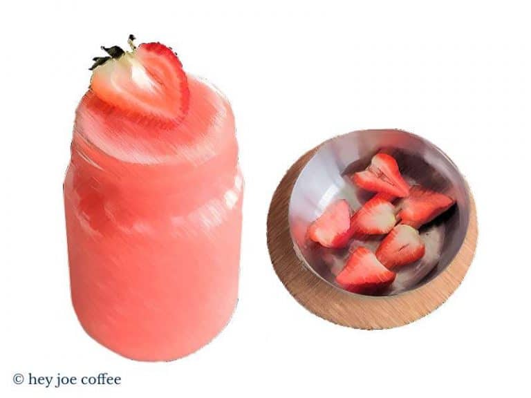 Starbucks Blended Strawberry Lemonade (Bomb Recipe!)