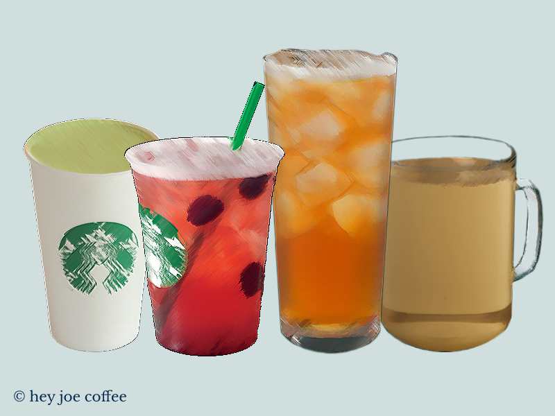 Starbucks Caffeinated Teas