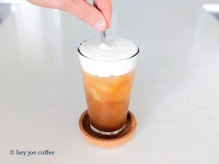 How To Make Salted Caramel Cold Foam (NoFail) Hey Joe Coffee