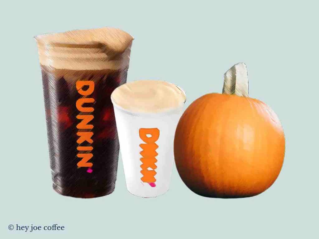 Dunkin Pumpkin Drinks