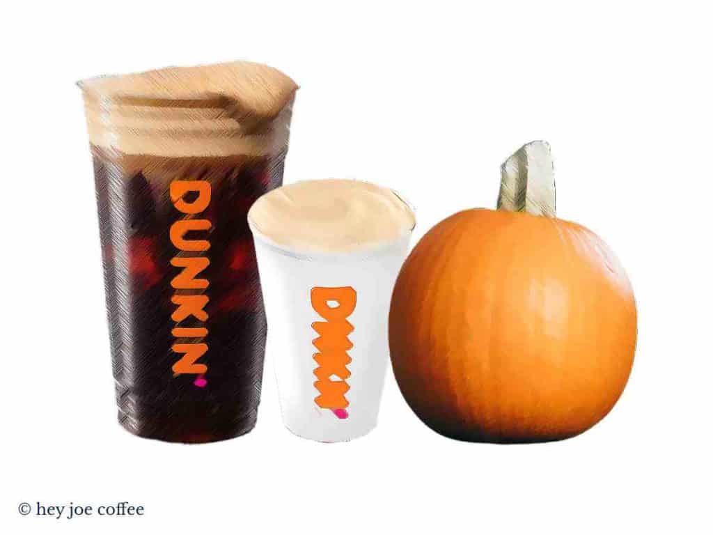 Dunkin Pumpkin Drinks