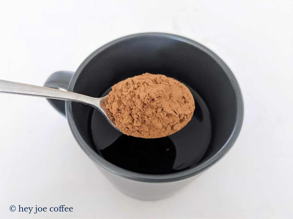 Cocoa Powder To Instant Coffee