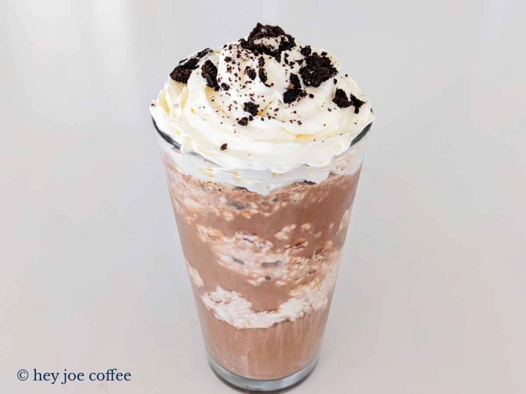 Copycat Mocha Cookie Crumble Frappuccino