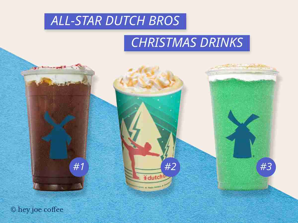 Dutch Bros Christmas Drinks AllStar Lineup (2022)