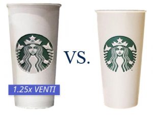 How Big Is A Venti At Starbucks: Real Size Comparison - Hey Joe Coffee