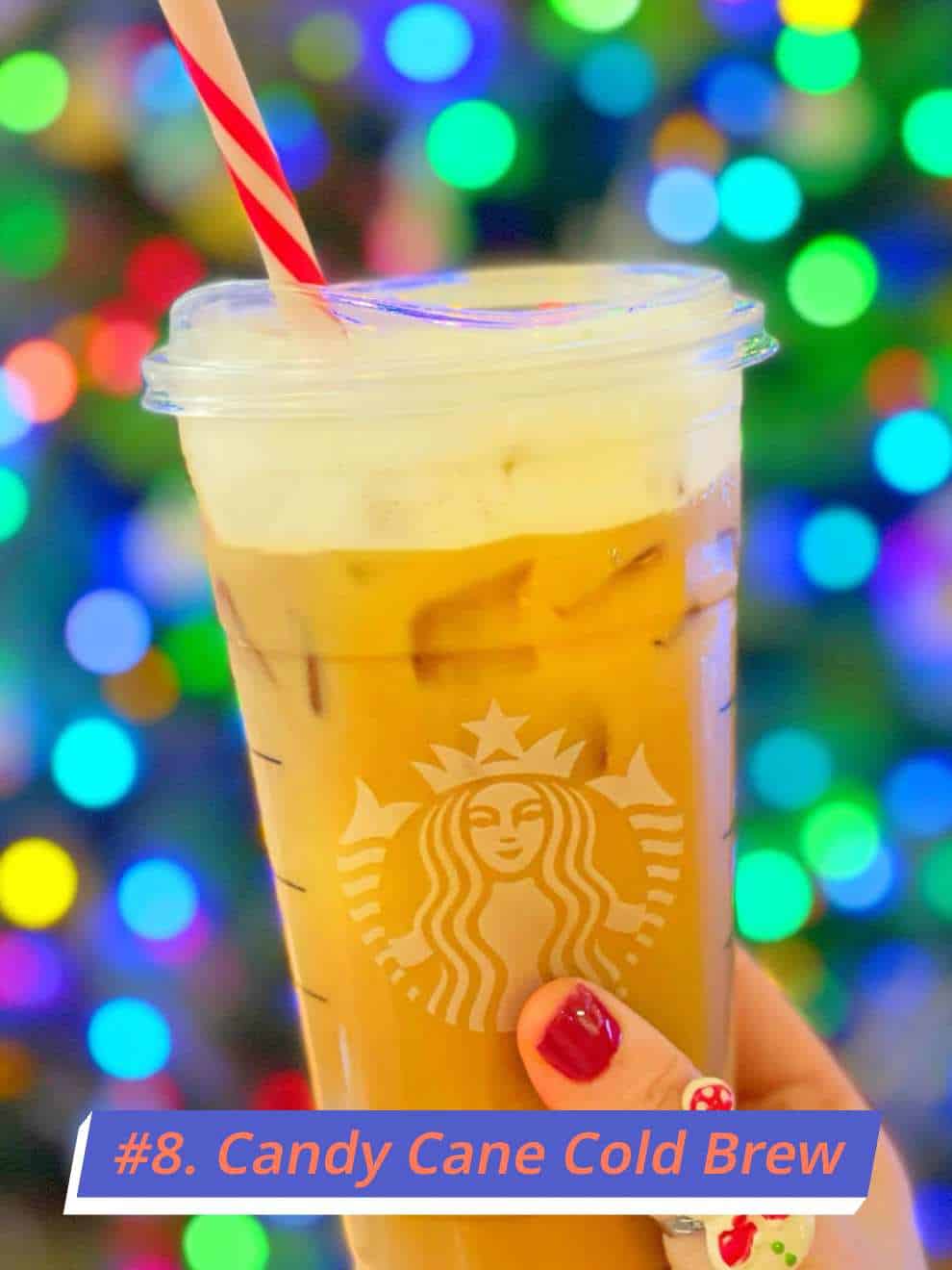 Starbucks Candy Cane Cold Brew