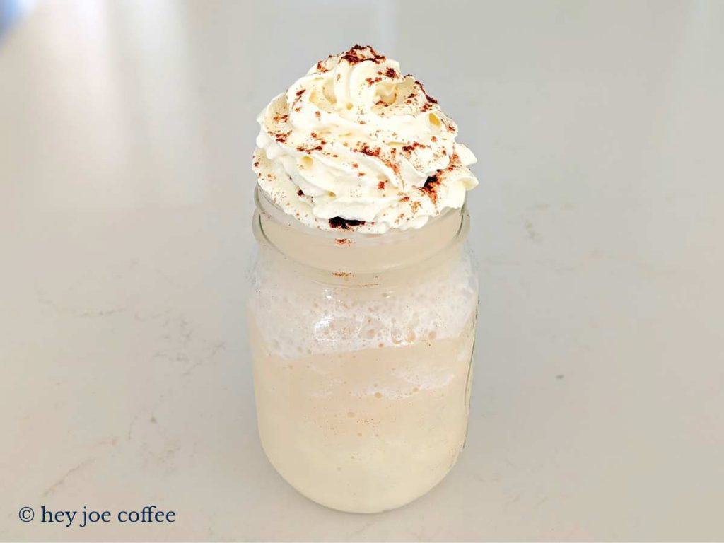 Homemade Cinnamon Roll Frapp