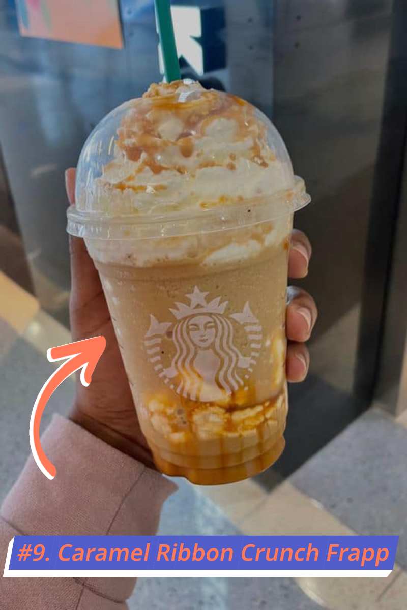 Almondmilk Caramel Ribbon Crunch Frappuccino