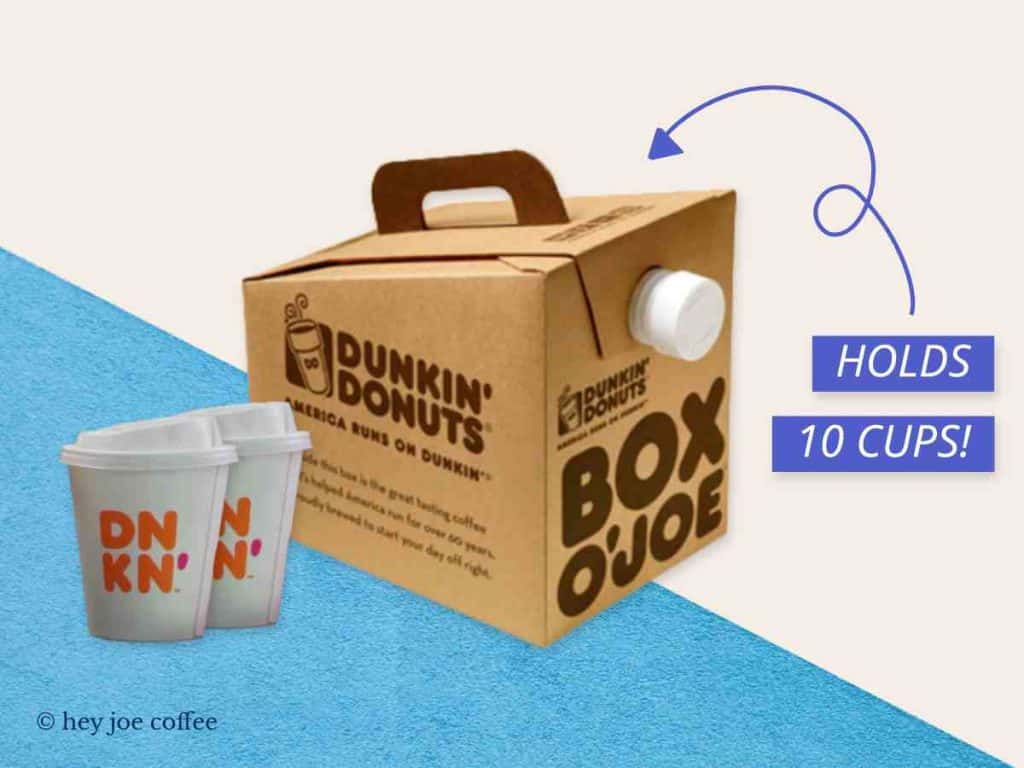 Dunkin Donuts Box Of Joe