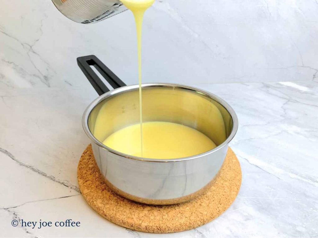 Condensed Milk In Pot