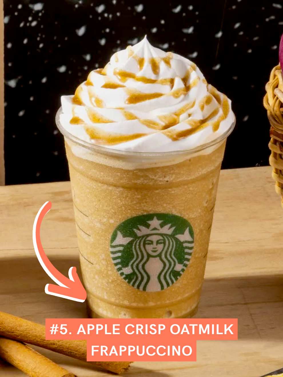 Apple Crisp Oatmilk Frappuccino