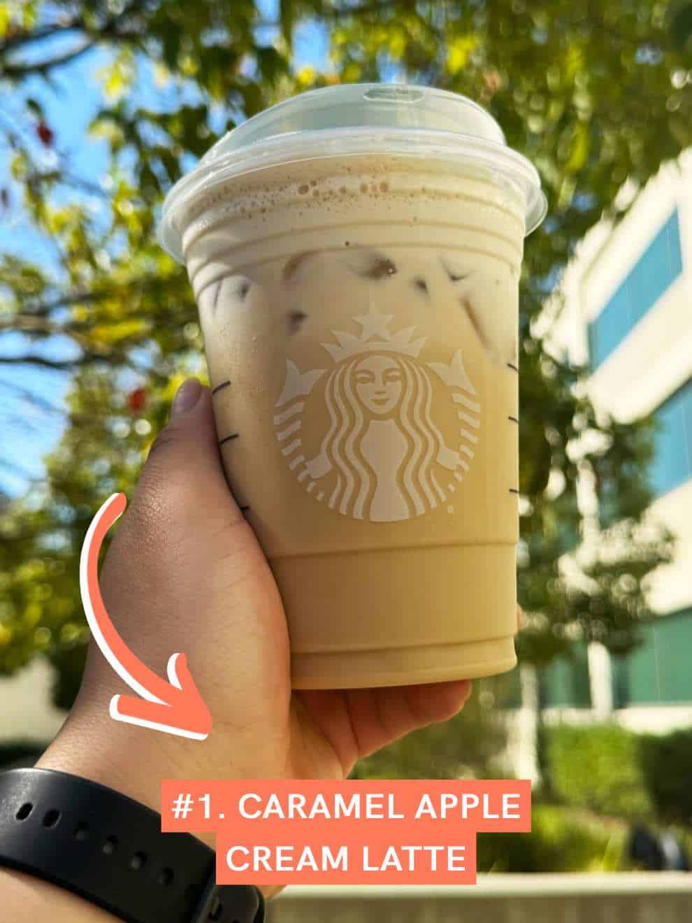 Caramel Apple Cream Latte