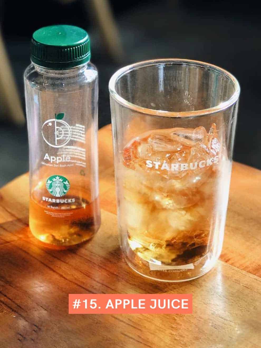 Starbucks Apple Juice