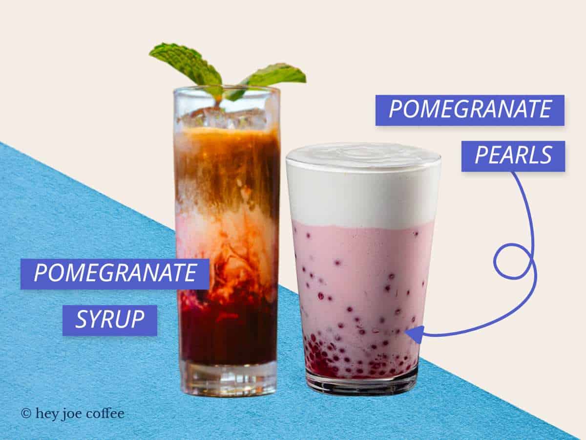 Pomegranate Drinks At Starbucks