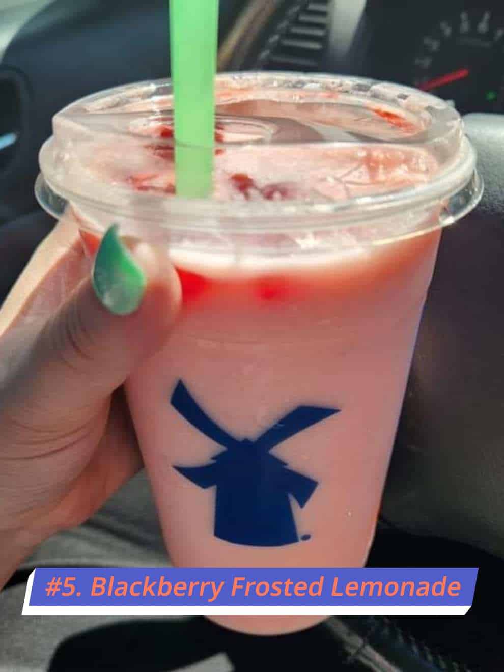 Blackberry Dutch Frosted Lemonade