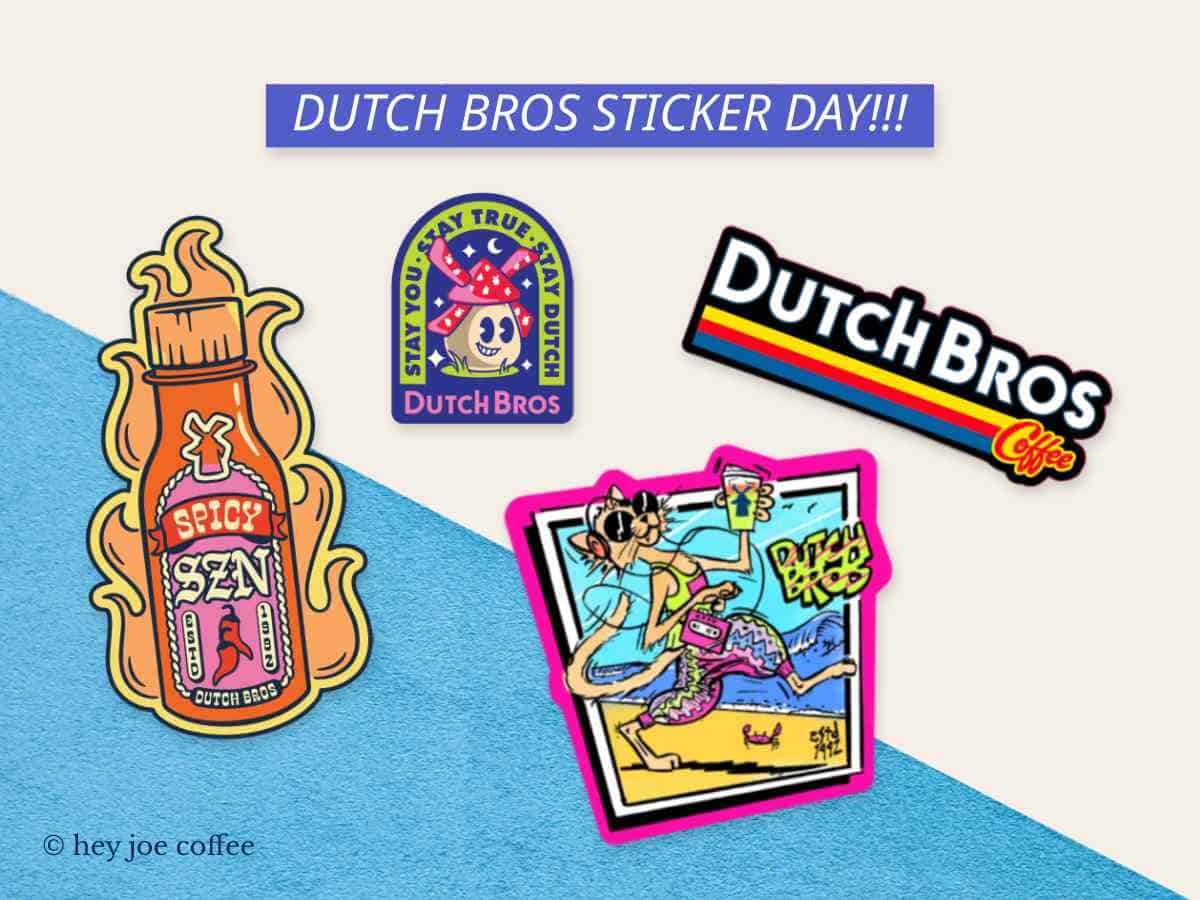 Dutch Bros Sticker Day