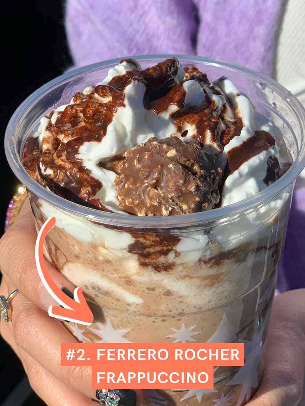 Ferrero Rocher Frappuccino