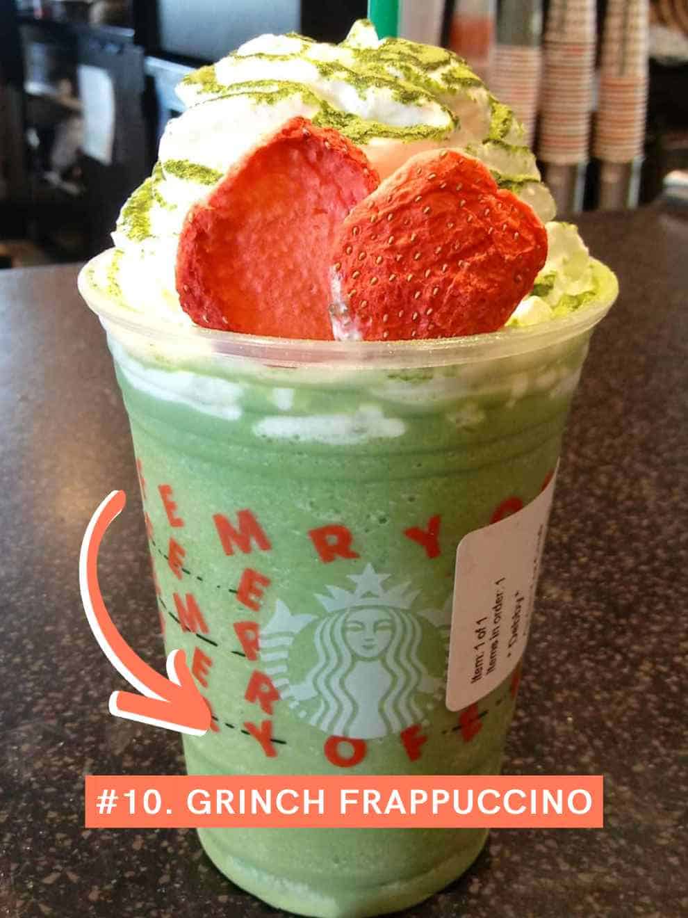 Grinch Frappuccino