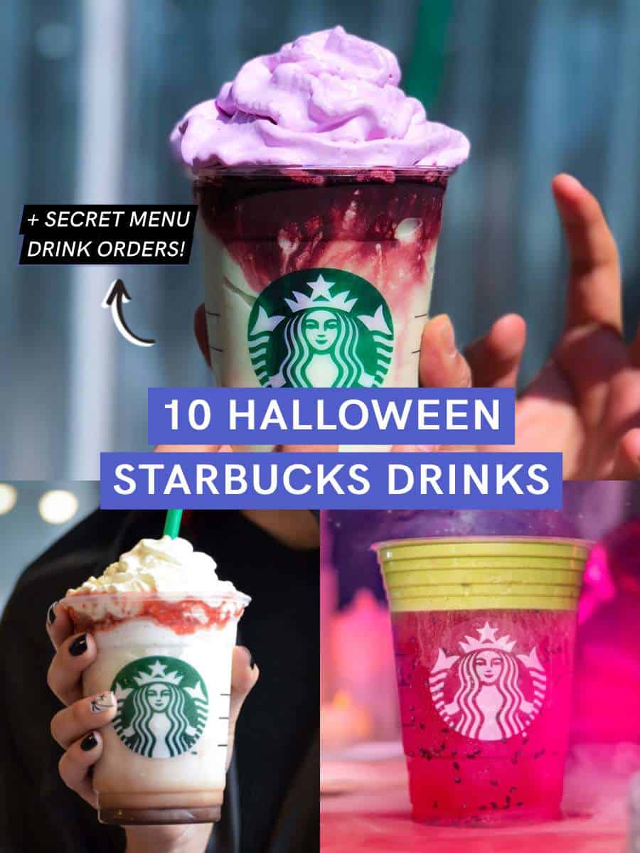 Halloween Starbucks Drinks