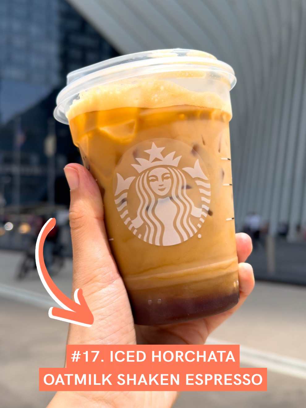 Iced Horchata Oatmilk Shaken Espresso