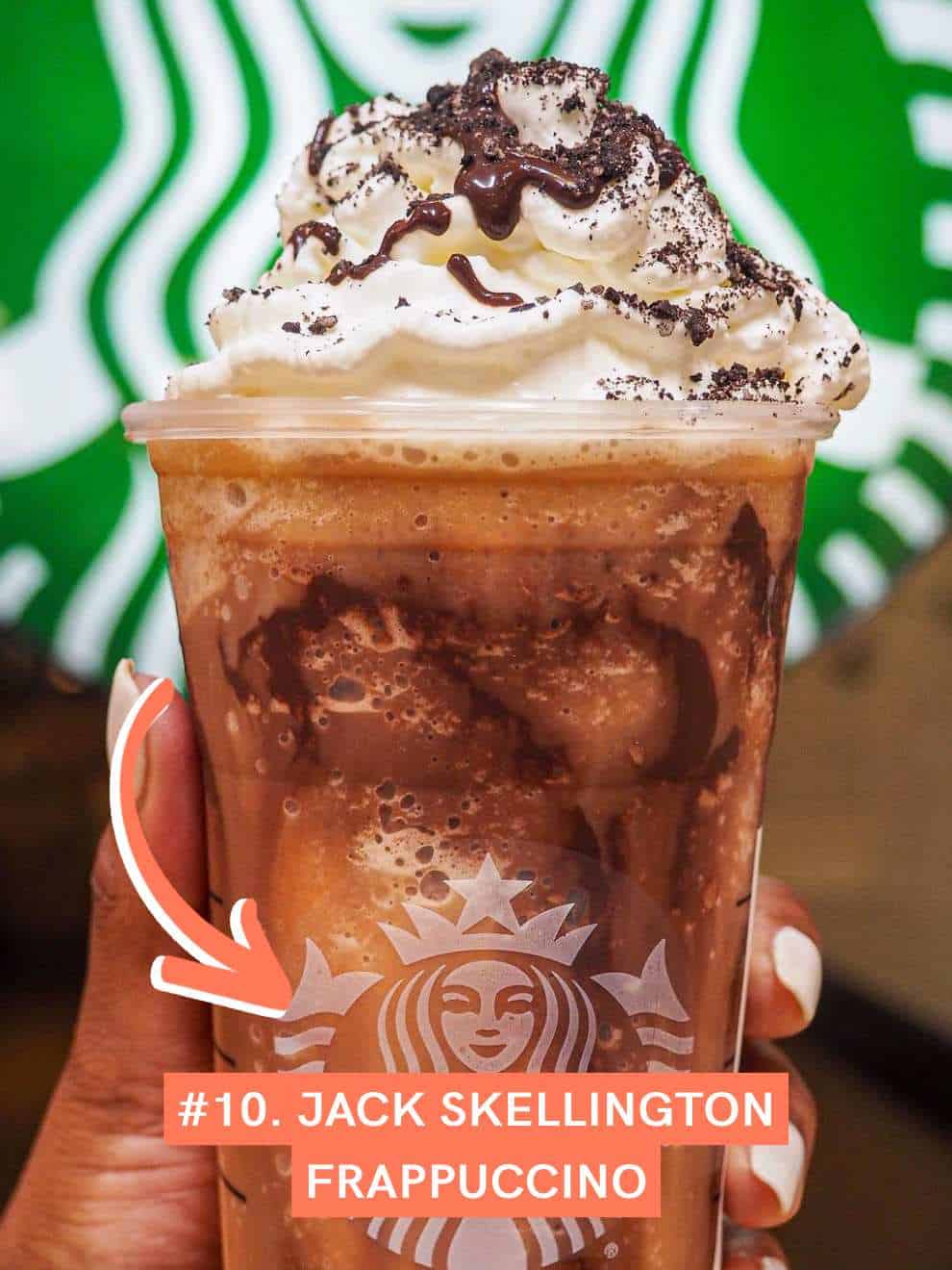 Jack Skellington Frappuccino