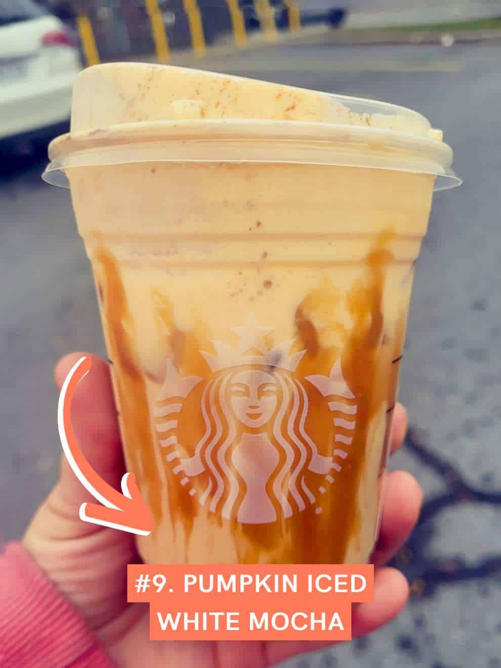 Pumpkin Iced White Mocha