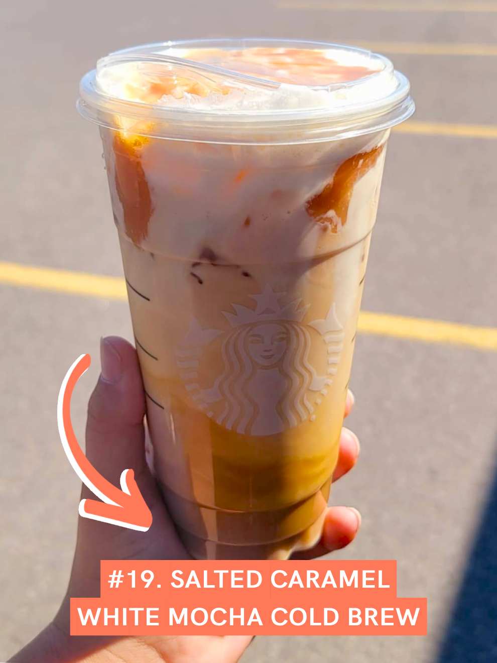 Salted Caramel White Mocha Cold Brew