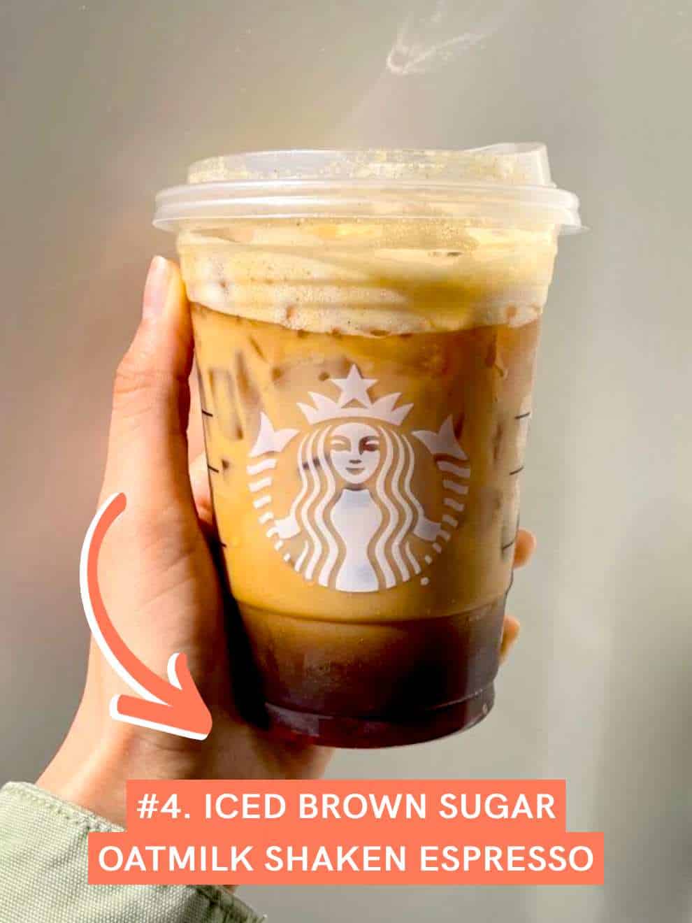 Starbucks Iced Brown Sugar Oatmilk Shaken Espresso