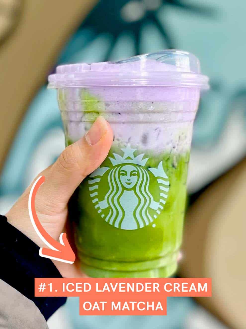 Starbucks Lavender Cream Oatmilk Matcha